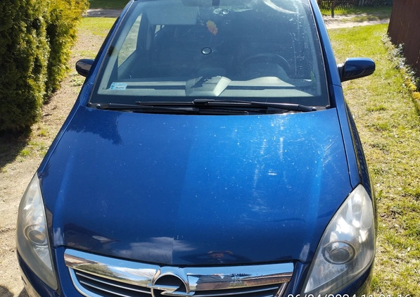 Opel Zafira cena 9500 przebieg: 297000, rok produkcji 2008 z Siedlce małe 781